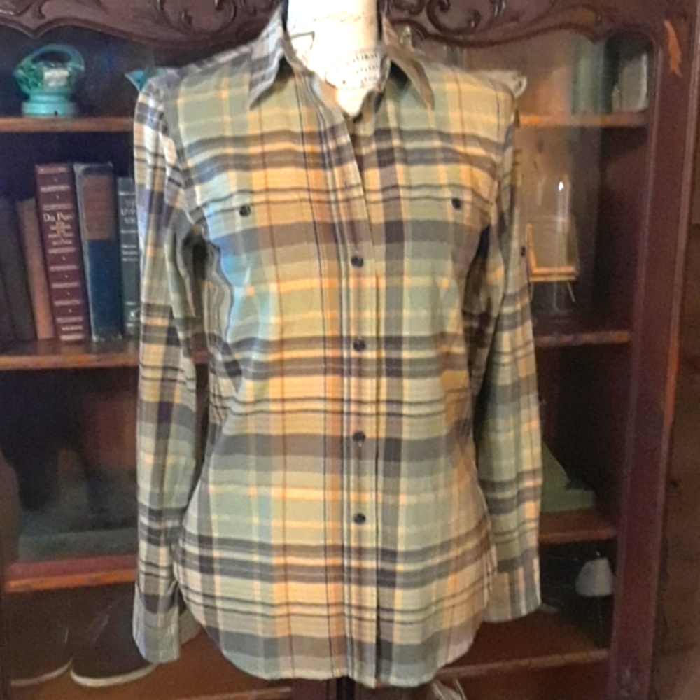 LRL Lauren Jeans Co plaid shirt